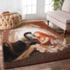 Couple Mythology And Romance Rug Sport Decor Gift Floor Decor Living Room Carpet Rug Area Rug - e3b768fc7274