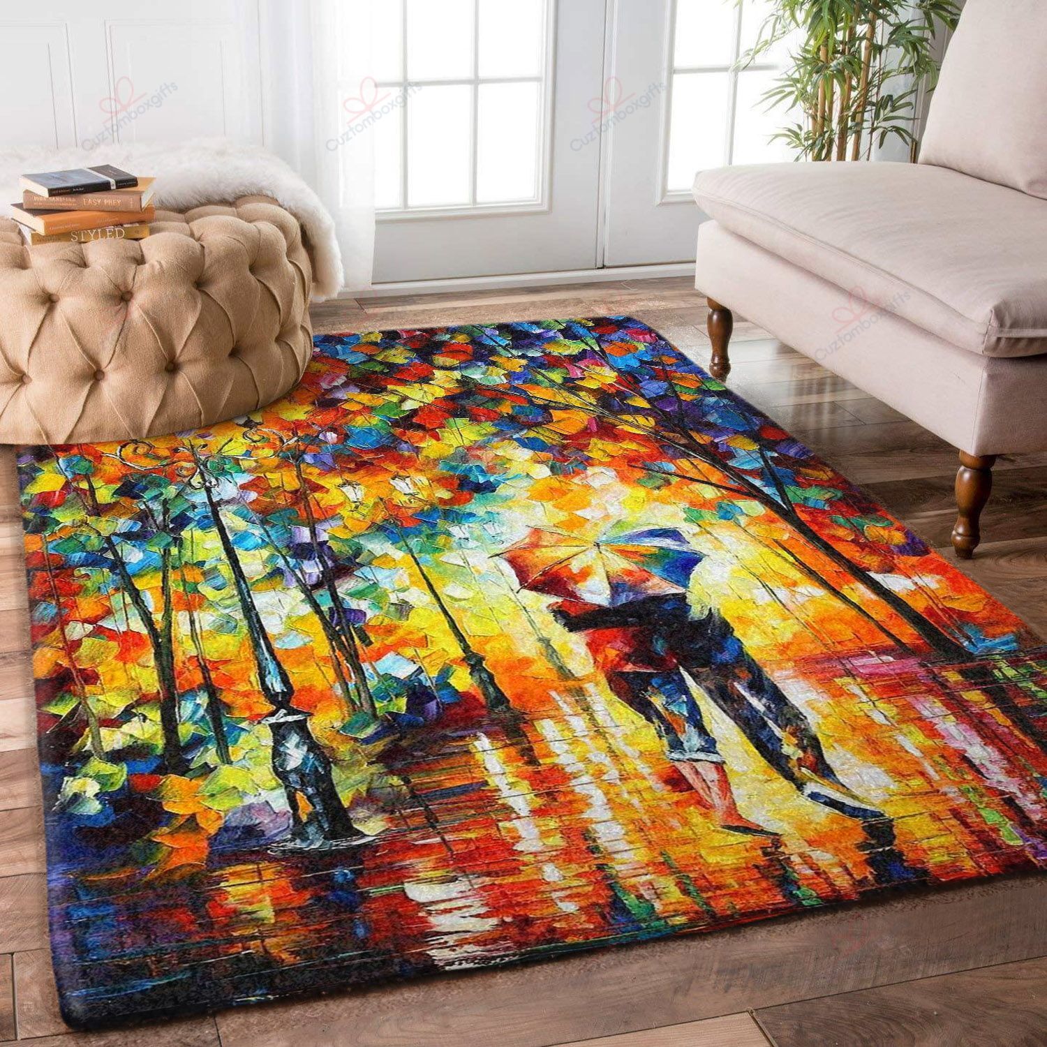 Couple Under One Umbrella Rug Sport Decor Gift Floor Decor Living Room Carpet Rug Area Rug - a65f75b4f38c Couple Under One Umbrella Rug Sport Decor Gift Floor Decor Living Room Carpet Rug Area Rug - a65f75b4f38c