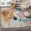 Cow A Negative Mind Will Never Give You A Positive Life Rug Sport Decor Gift Floor Decor Living Room Carpet Rug Area Rug - 68540e96a405