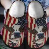 Cow American Personalized Clog Custom Crocs Comfortablefashion Style Comfortable For Women Men Kid Print 3D