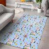 Cow And Beetles Rug Sport Decor Gift Floor Decor Living Room Carpet Rug Area Rug - bcd37b6574bf