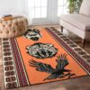 Cow Bear Eagle Native American Rug Sport Decor Gift Floor Decor Living Room Carpet Rug Area Rug - 9b5a5fe82431