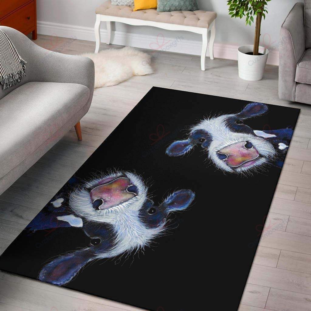 Cow Black Rug Sport Decor Gift Floor Decor Living Room Carpet Rug Area Rug - 1f3917762ea8 Cow Black Rug Sport Decor Gift Floor Decor Living Room Carpet Rug Area Rug - 1f3917762ea8