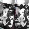 Cow Crocs 3D Print Cow Black And White Crocs Charms Cow Crocs Crocband Clog Gift For Farm Animal Print Water Shoes