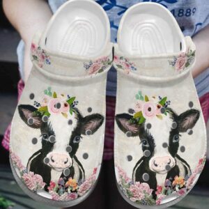 Cow Crocs Clog Classic Clog I Love Cow Shoes