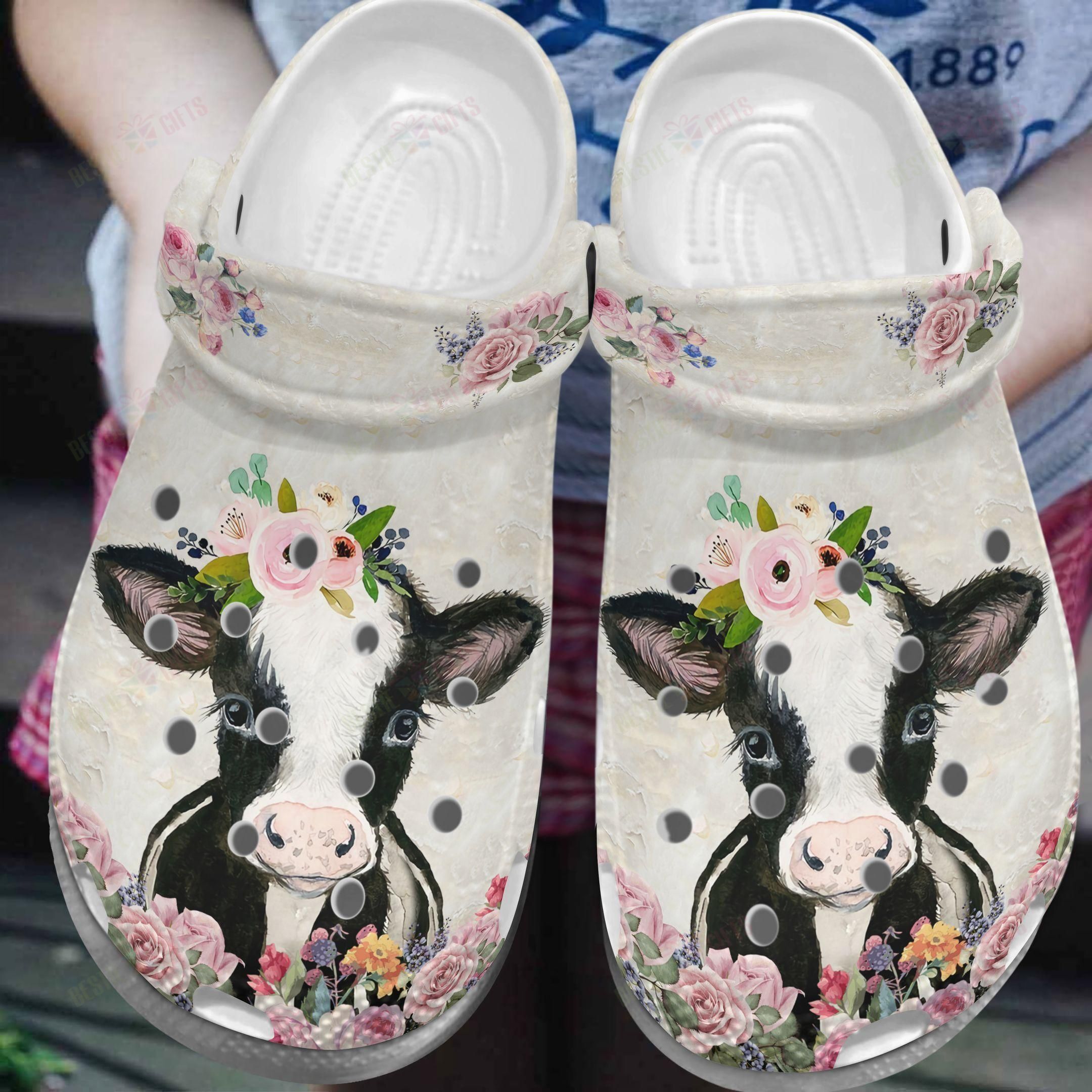 Cow Crocs Clog Classic Clog I Love Cow Shoes Cow Crocs Clog Classic Clog I Love Cow Shoes
