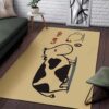 Cow Eggs Rug Sport Decor Gift Floor Decor Living Room Carpet Rug Area Rug - 4b63244f1bf1