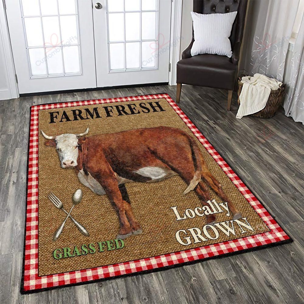 Cow Farm Freash Rug Sport Decor Gift Floor Decor Living Room Carpet Rug Area Rug - 56d8f33192ab Cow Farm Freash Rug Sport Decor Gift Floor Decor Living Room Carpet Rug Area Rug - 56d8f33192ab