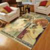 Cow Feather Cowslip Rug Sport Decor Gift Floor Decor Living Room Carpet Rug Area Rug - d62534ed6039