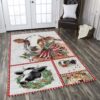 Cow Rug Sport Decor Gift Floor Decor Living Room Carpet Rug Area Rug - 1cb5ec9bc6bd