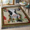 Cow Rug Sport Decor Gift Floor Decor Living Room Carpet Rug Area Rug - 1979fd8fdb89