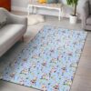 Cow Happy Pattern 5 Rug Sport Decor Gift Floor Decor Living Room Carpet Rug Area Rug - 3e45eb69dddf