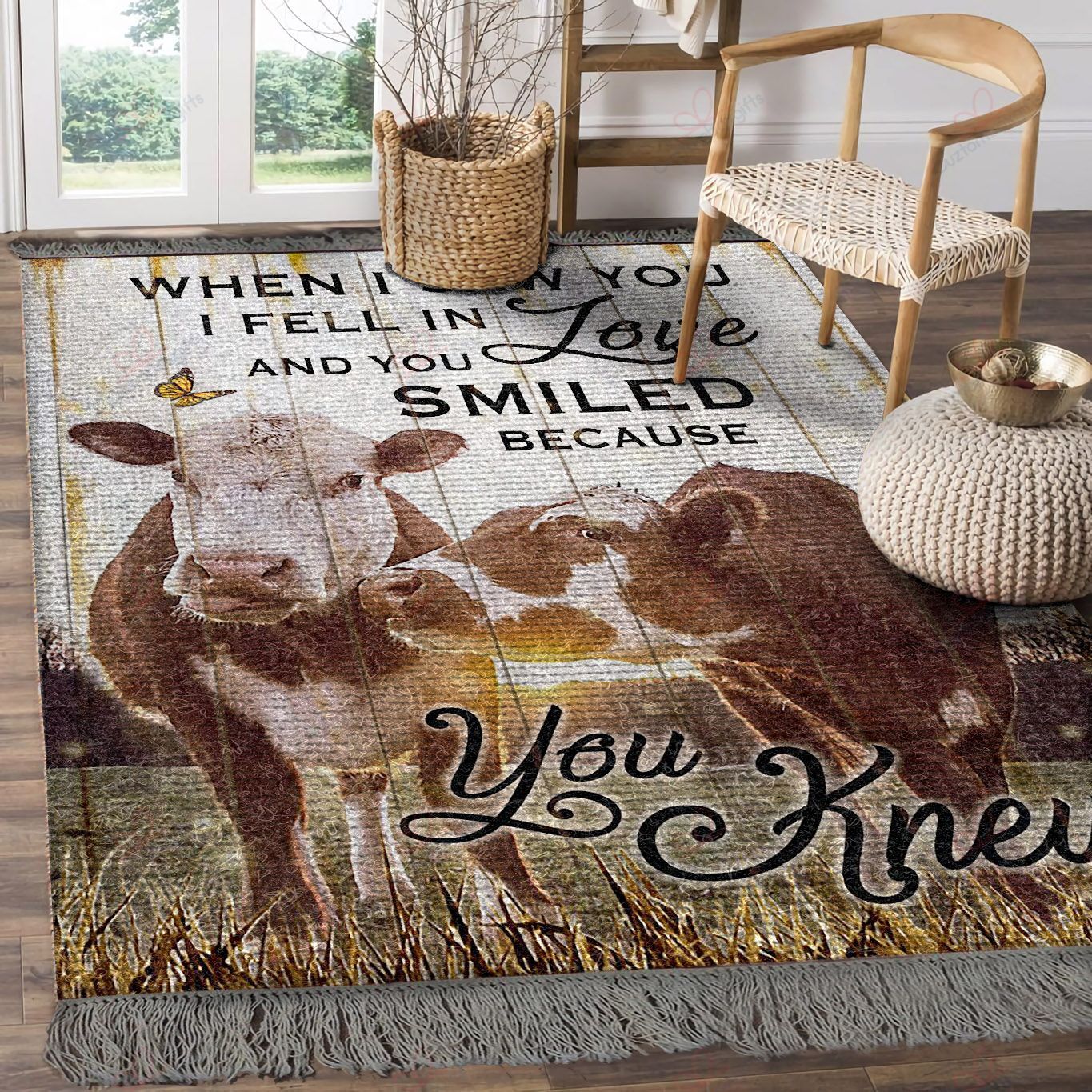 Cow I Fell In Love Rug Sport Decor Gift Floor Decor Living Room Carpet Rug Area Rug - 24109466cab8 Cow I Fell In Love Rug Sport Decor Gift Floor Decor Living Room Carpet Rug Area Rug - 24109466cab8