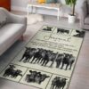 Cow Jeremiah Rug Sport Decor Gift Floor Decor Living Room Carpet Rug Area Rug - 65f3d6371dbb