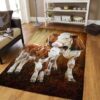 Cow Mom Rug Sport Decor Gift Floor Decor Living Room Carpet Rug Area Rug - 11a8909f983d