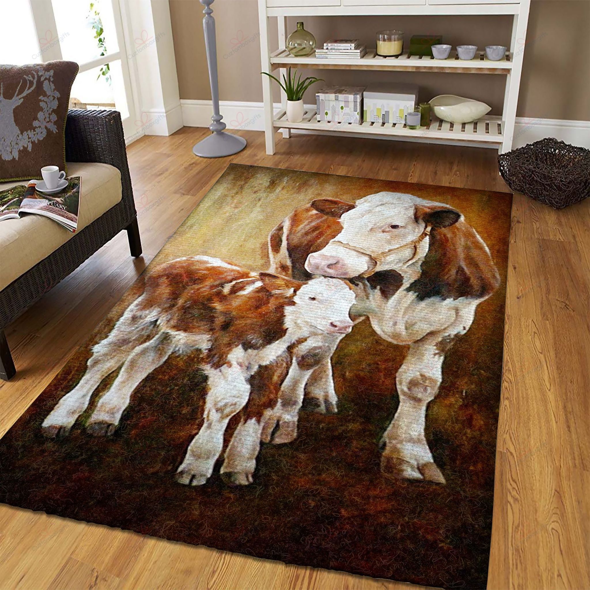 Cow Mom Rug Sport Decor Gift Floor Decor Living Room Carpet Rug Area Rug - 11a8909f983d Cow Mom Rug Sport Decor Gift Floor Decor Living Room Carpet Rug Area Rug - 11a8909f983d