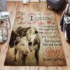 Cow Once Upon A Time I Became Yours And You Became Me Rug Sport Decor Gift Floor Decor Living Room Carpet Rug Area Rug - 334d967d3ea9