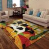 Cow Painting 1 Rug Sport Decor Gift Floor Decor Living Room Carpet Rug Area Rug - 64d3141ad683