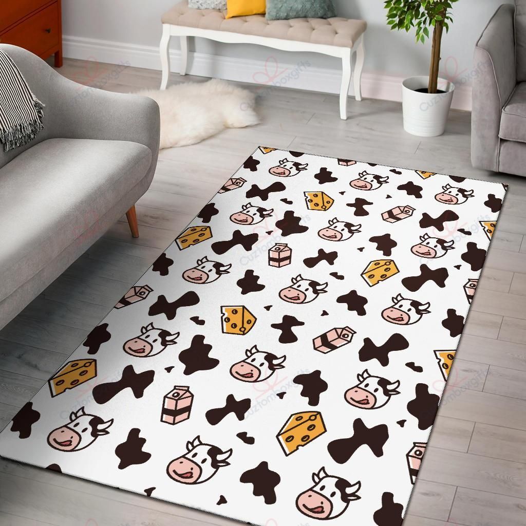 Cow Pattern 6 Rug Sport Decor Gift Floor Decor Living Room Carpet Rug Area Rug - 9af164e71357 Cow Pattern 6 Rug Sport Decor Gift Floor Decor Living Room Carpet Rug Area Rug - 9af164e71357
