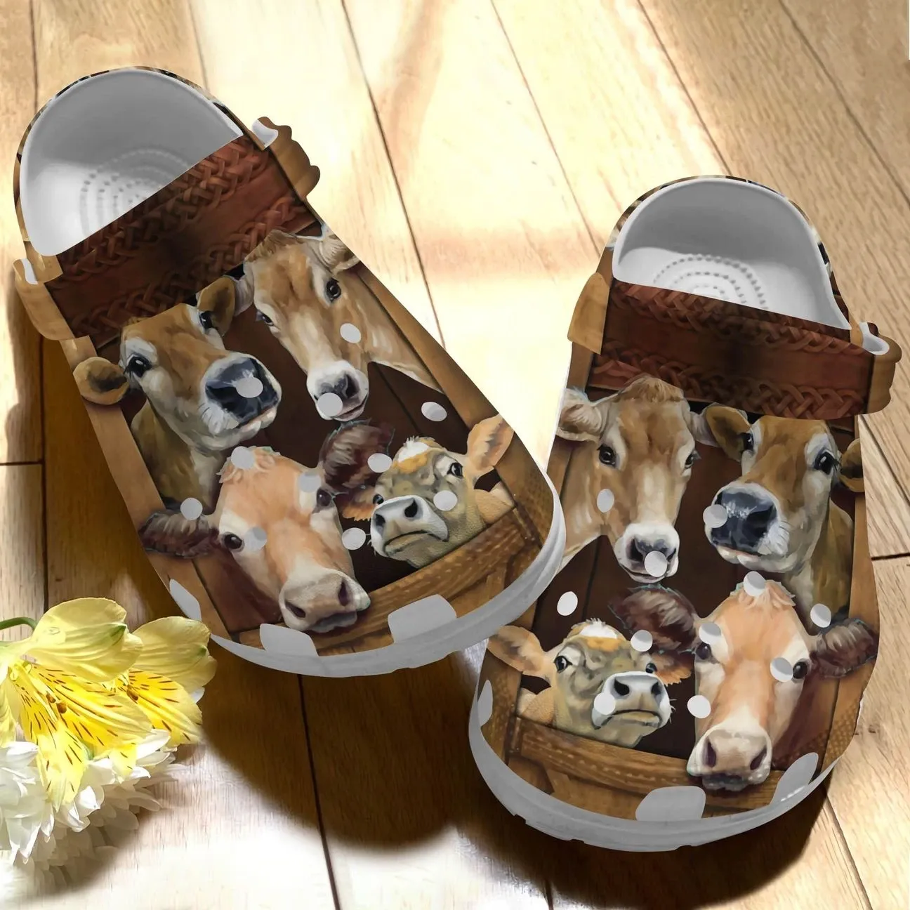 Cow Personalize Clog Custom Crocs Fashionstyle Comfortable For Women Men Kid Print 3D Cow Family Cow Personalize Clog Custom Crocs Fashionstyle Comfortable For Women Men Kid Print 3D Cow Family