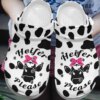 Cow Personalize Clog Custom Crocs Fashionstyle Comfortable For Women Men Kid Print 3D Heifer Please