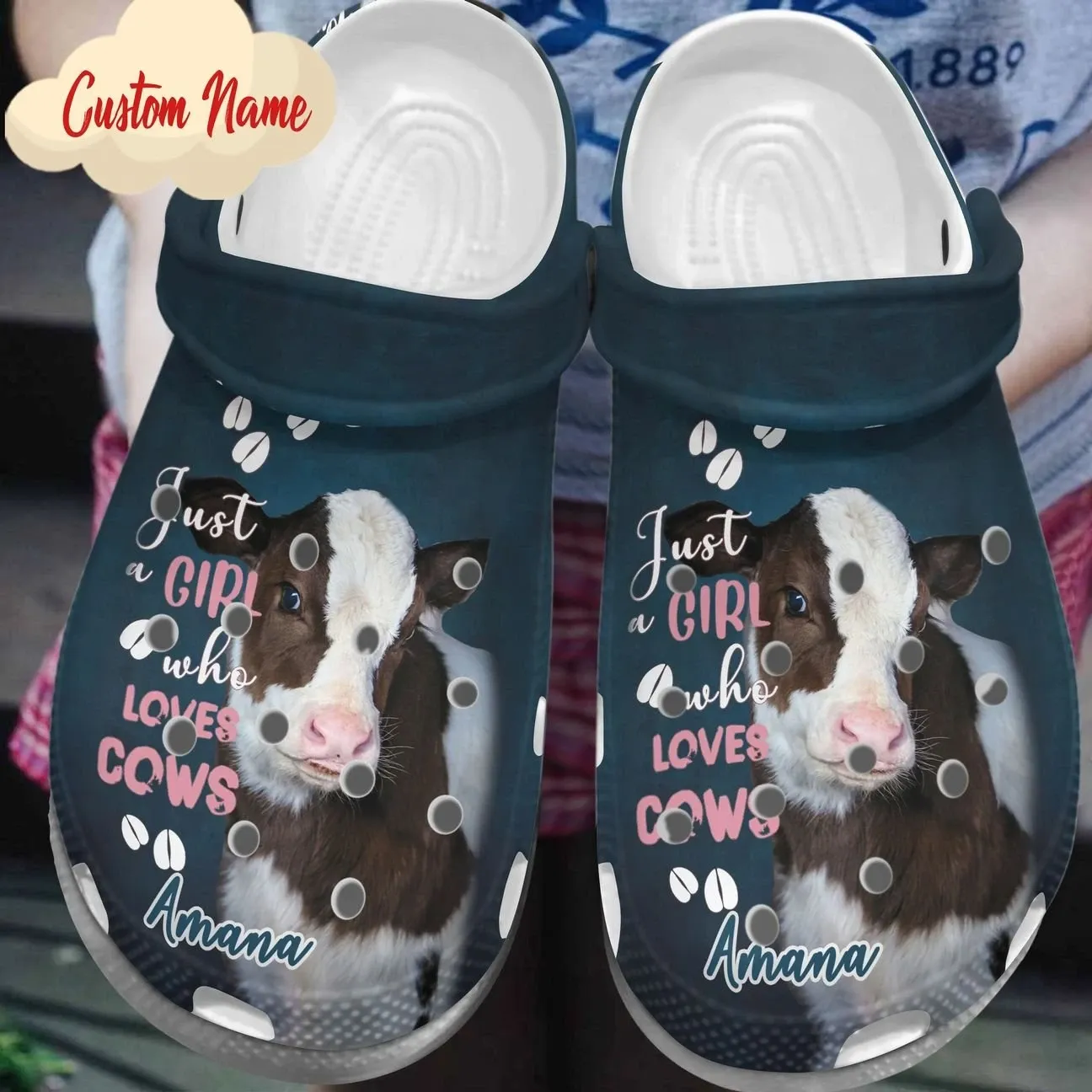 Cow Personalize Clog Custom Crocs Fashionstyle Comfortable For Women Men Kid Print 3D Love Cows 567 Cow Personalize Clog Custom Crocs Fashionstyle Comfortable For Women Men Kid Print 3D Love Cows 567