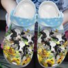 Cow Personalize Clog Custom Crocs Fashionstyle Comfortable For Women Men Kid Print 3D Whitesole Three Cows