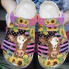 Cow Personalized Clog Custom Crocs Comfortablefashion Style Comfortable For Women Men Kid Print 3D Flag