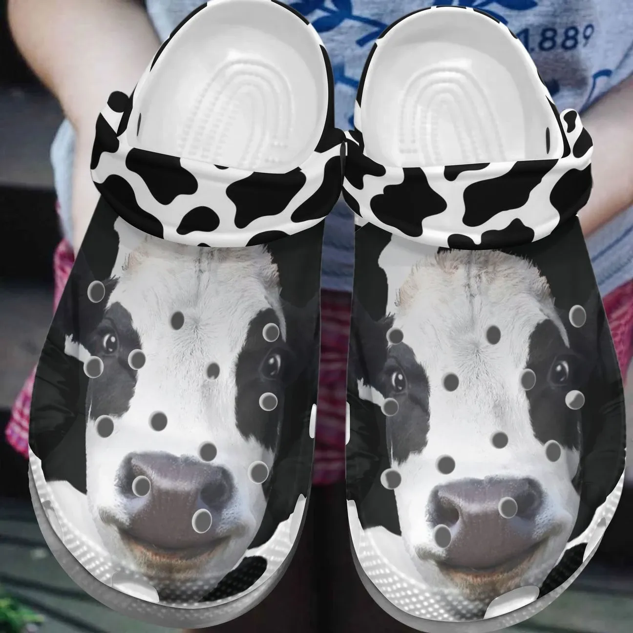 Cow Personalized Clog Custom Crocs Comfortablefashion Style Comfortable For Women Men Kid Print 3D In The Barn Cow Personalized Clog Custom Crocs Comfortablefashion Style Comfortable For Women Men Kid Print 3D In The Barn