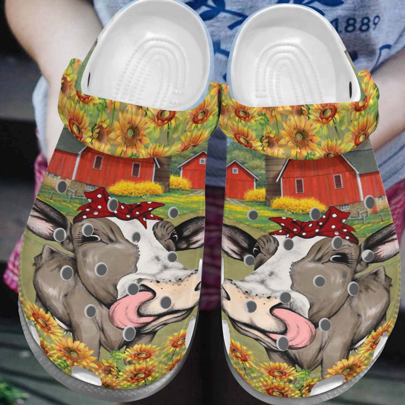 Cow Personalized Clog Custom Crocs Comfortablefashion Style Comfortable For Women Men Kid Print 3D Mooo Cow Personalized Clog Custom Crocs Comfortablefashion Style Comfortable For Women Men Kid Print 3D Mooo