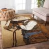 Cowboy And Horse Rug Sport Decor Gift Floor Decor Living Room Carpet Rug Area Rug - fc0c71eddbab
