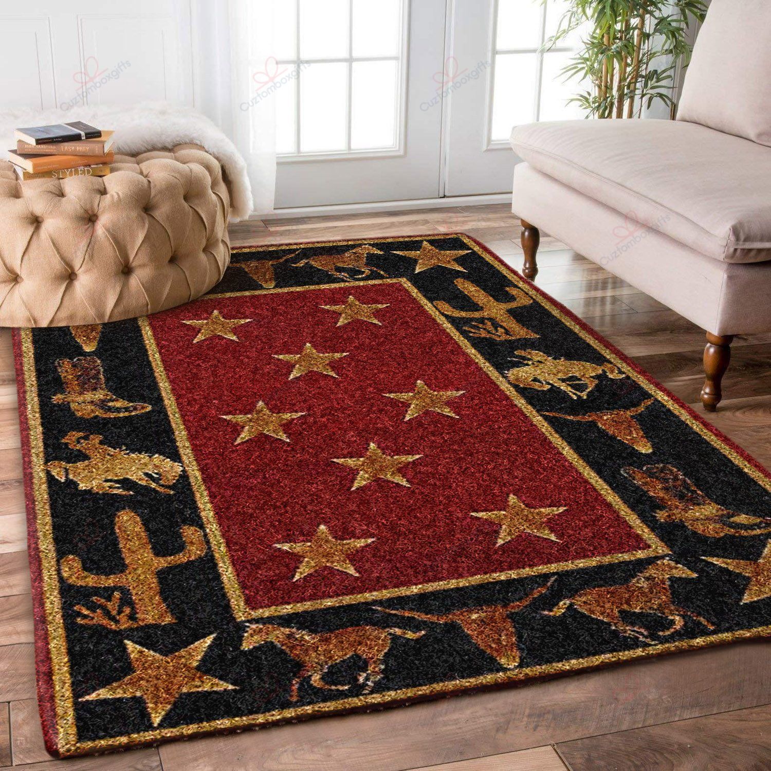 Cowboy And Star Rug Sport Decor Gift Floor Decor Living Room Carpet Rug Area Rug - 4ed87ea8bcdd Cowboy And Star Rug Sport Decor Gift Floor Decor Living Room Carpet Rug Area Rug - 4ed87ea8bcdd