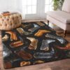 Cowboy Boots 1 Rug Sport Decor Gift Floor Decor Living Room Carpet Rug Area Rug - f79732911f5c