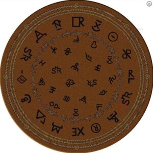 Cowboy Brands Round Carpet Floor Rug Living Room Bedroom Decor Round Area Rug Carpet