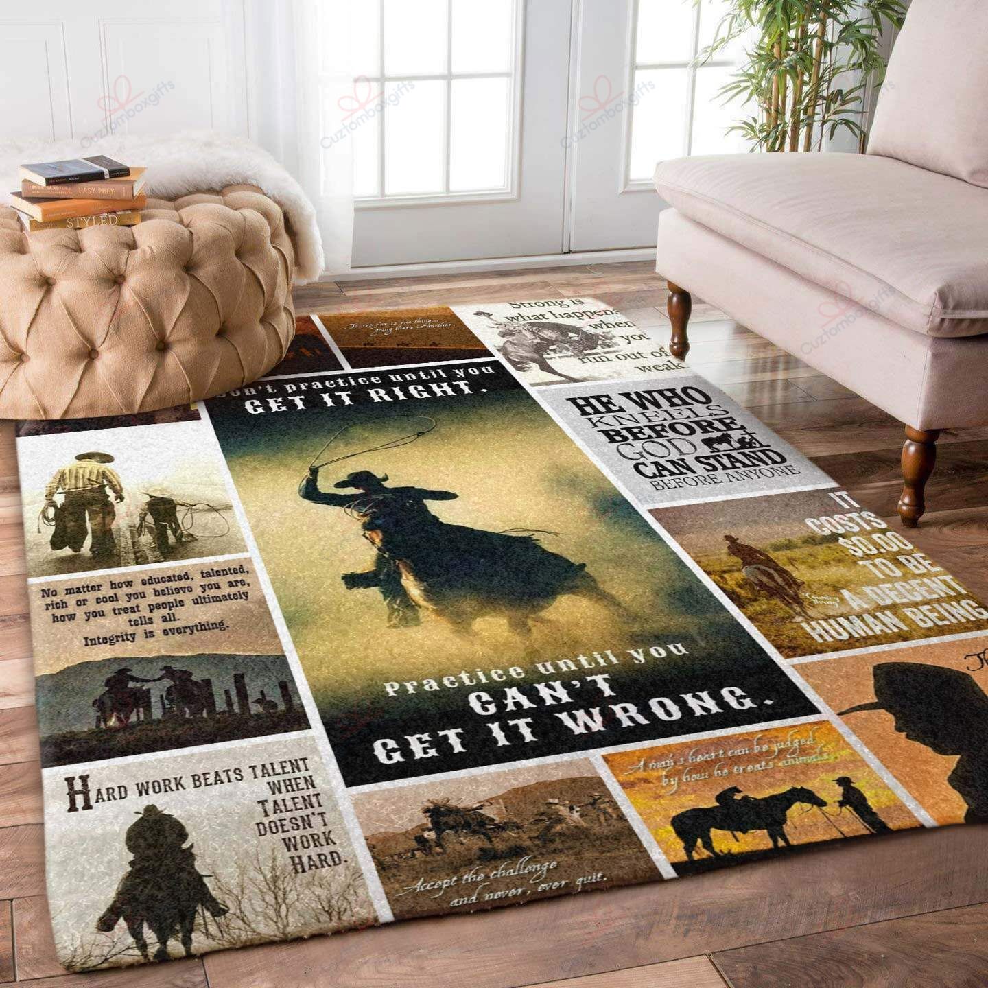 Cowboy Get It Right Rug Sport Decor Gift Floor Decor Living Room Carpet Rug Area Rug - e8f4b6209398 Cowboy Get It Right Rug Sport Decor Gift Floor Decor Living Room Carpet Rug Area Rug - e8f4b6209398