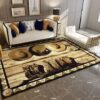 Cowboy Rug Sport Decor Gift Floor Decor Living Room Carpet Rug Area Rug - a2434b104bf7