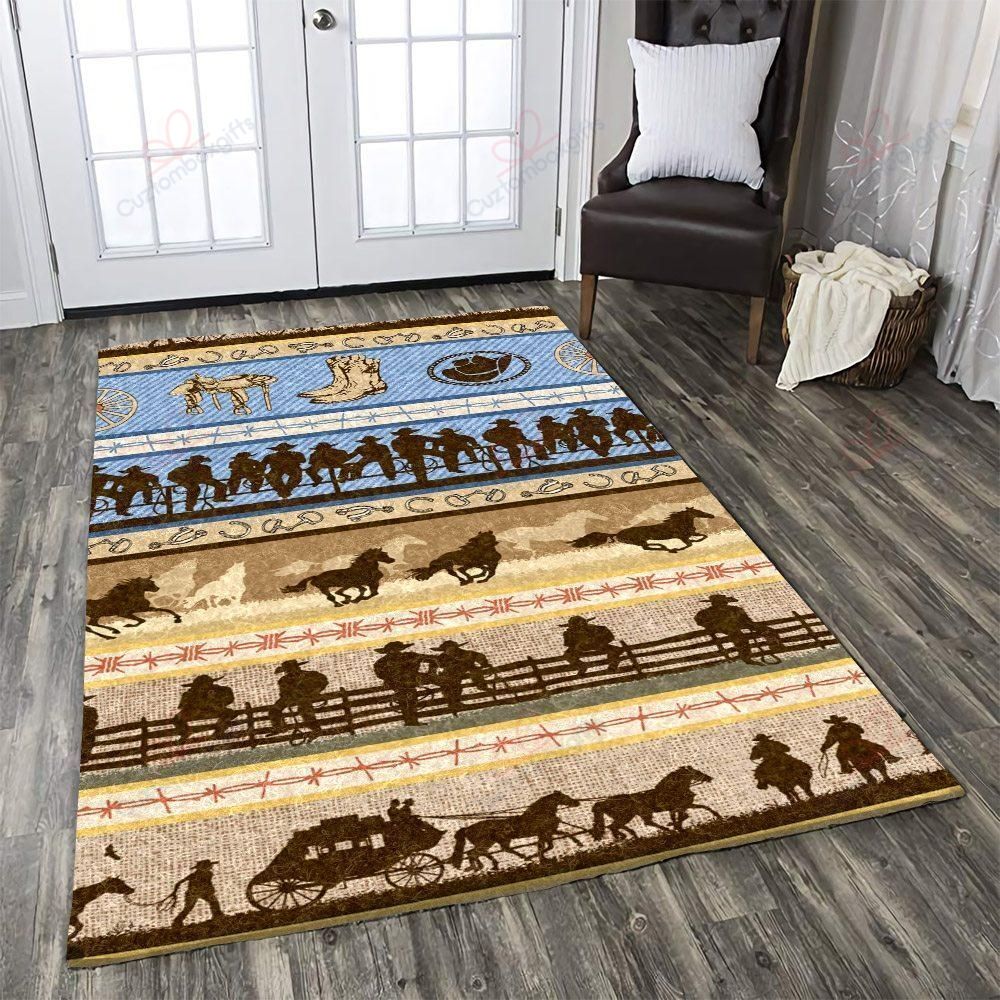 Cowboy Rug Sport Decor Gift Floor Decor Living Room Carpet Rug Area Rug - c74d6966e245 Cowboy Rug Sport Decor Gift Floor Decor Living Room Carpet Rug Area Rug - c74d6966e245