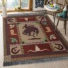 Cowboy Rug Sport Decor Gift Floor Decor Living Room Carpet Rug Area Rug - 3e264b16bfd5