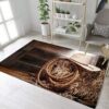 Cowboy Hat Rug Sport Decor Gift Floor Decor Living Room Carpet Rug Area Rug - 29711158c0da