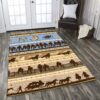 Cowboy Horse Rug Sport Decor Gift Floor Decor Living Room Carpet Rug Area Rug - 24fa06477659