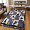 Cowboy Horse Rug Sport Decor Gift Floor Decor Living Room Carpet Rug Area Rug - 806ede17cabc