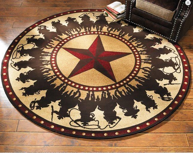Cowboy Pattern 1 Round Carpet Floor Rug Living Room Bedroom Decor Round Area Rug Carpet Cowboy Pattern 1 Round Carpet Floor Rug Living Room Bedroom Decor Round Area Rug Carpet