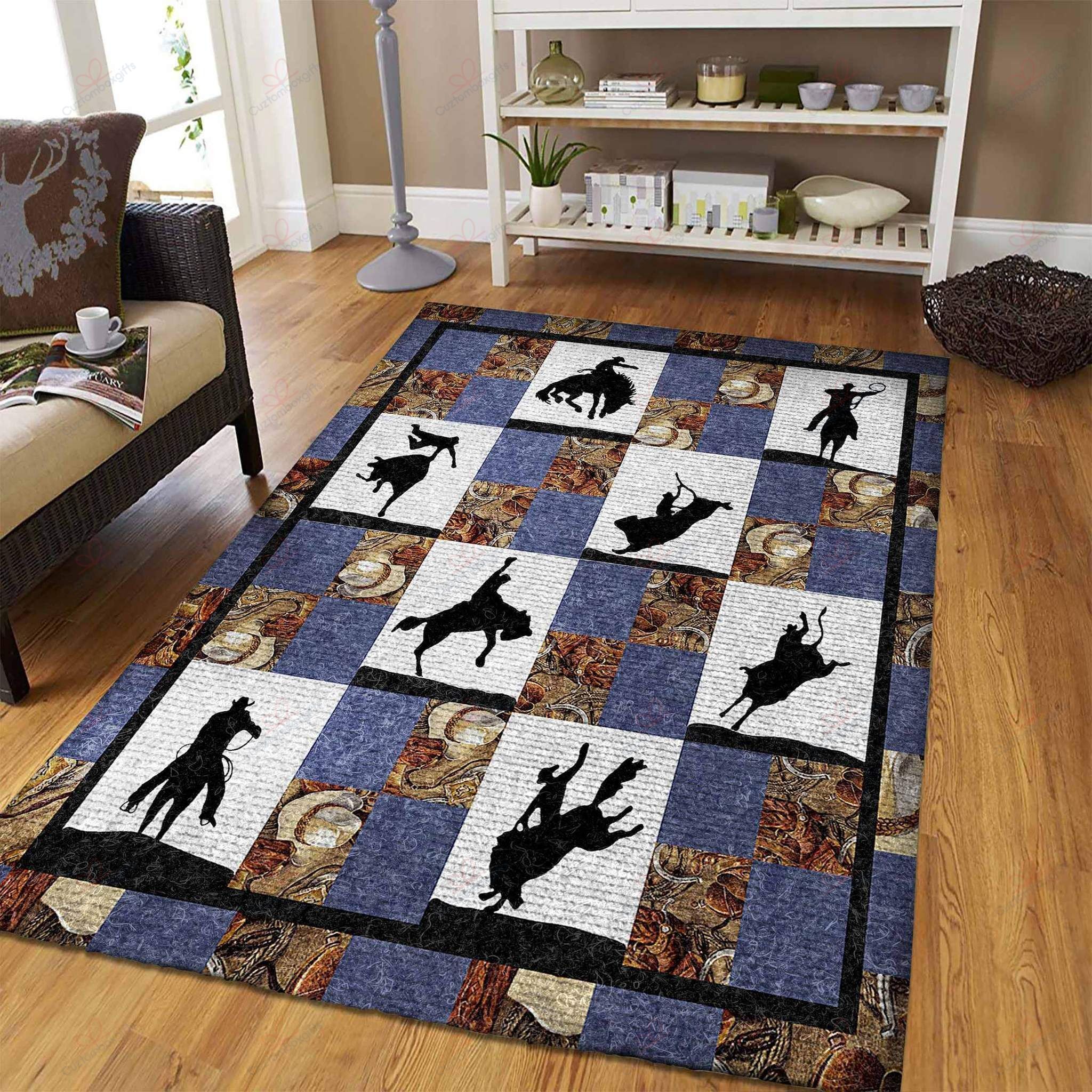 Cowboy Pattern 10 Rug Sport Decor Gift Floor Decor Living Room Carpet Rug Area Rug - 001d01b89922 Cowboy Pattern 10 Rug Sport Decor Gift Floor Decor Living Room Carpet Rug Area Rug - 001d01b89922