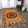 Cowboy Star 1 Rug Sport Decor Gift Floor Decor Living Room Carpet Rug Area Rug - cd06a678241f