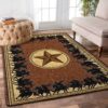 Cowboy Star Rug Sport Decor Gift Floor Decor Living Room Carpet Rug Area Rug - 46a9d89b79d5