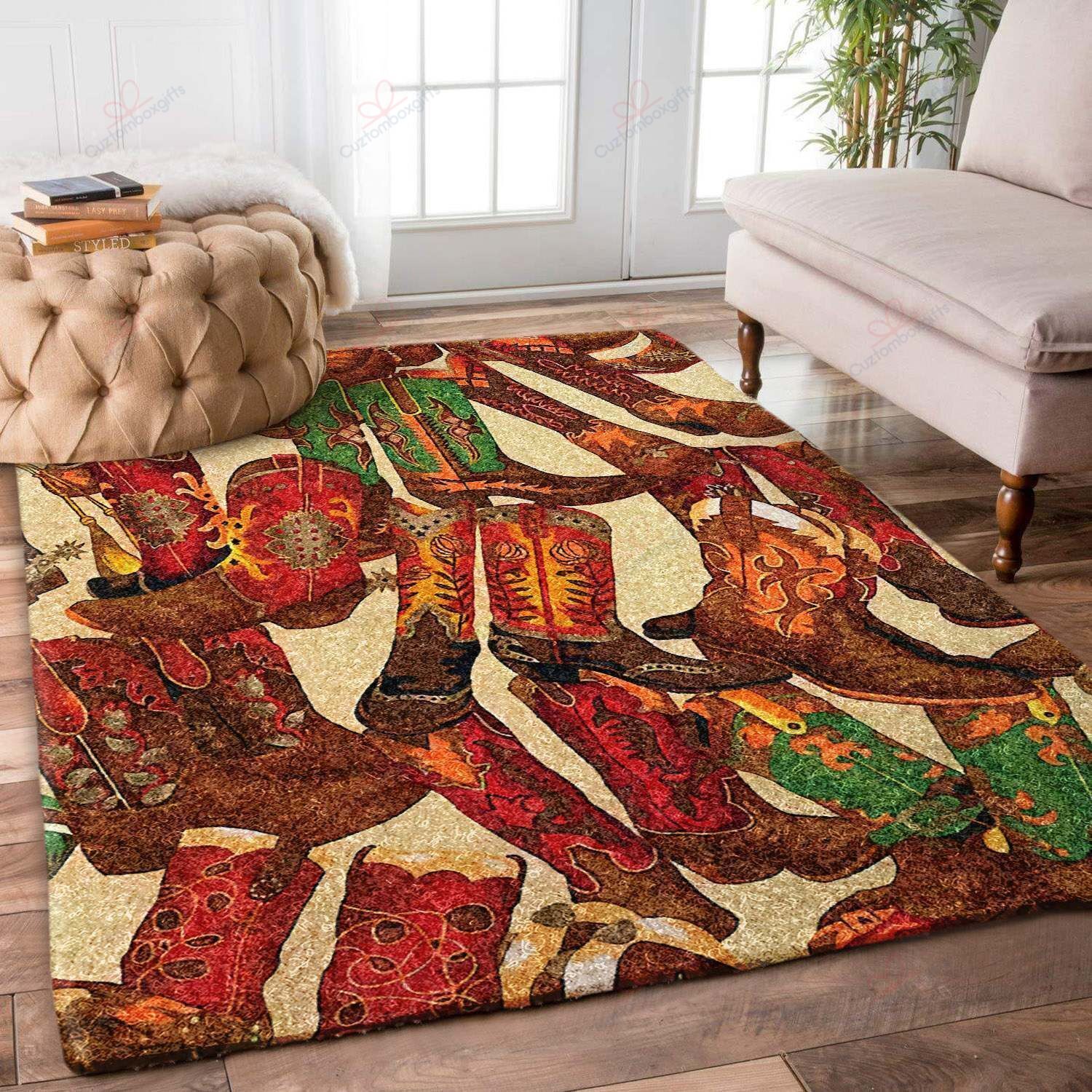 Cowboys Boots Rug Sport Decor Gift Floor Decor Living Room Carpet Rug Area Rug - 032e035127b7 Cowboys Boots Rug Sport Decor Gift Floor Decor Living Room Carpet Rug Area Rug - 032e035127b7