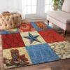 Cowgirl Rug Sport Decor Gift Floor Decor Living Room Carpet Rug Area Rug - 0ff9c38c8c5f