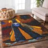 Cowgirl Painting 2 Rug Sport Decor Gift Floor Decor Living Room Carpet Rug Area Rug - 3c1410597da5
