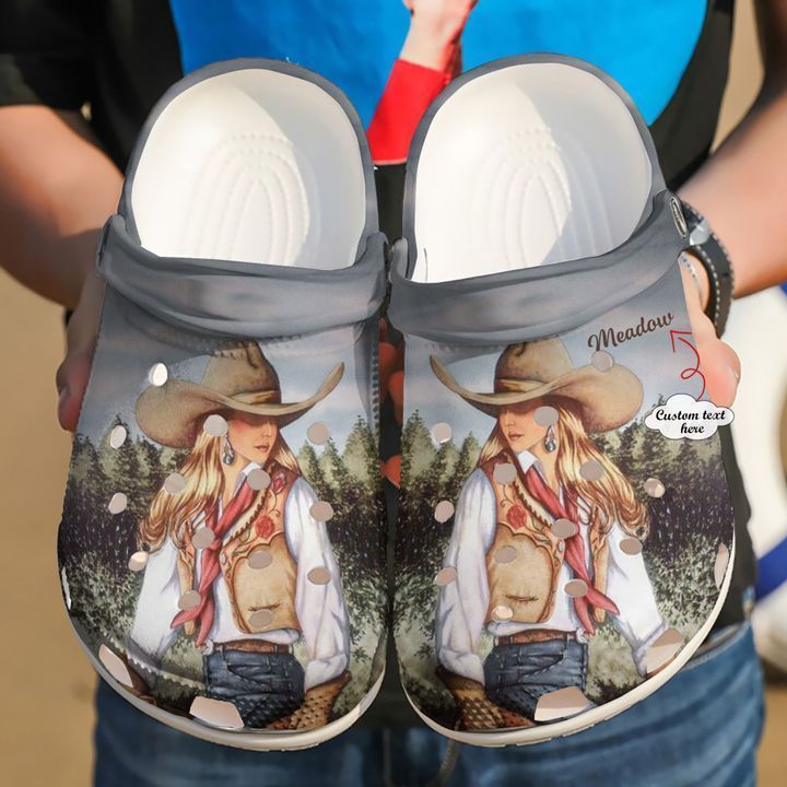 Cowgirl Personalized Sku 670 Crocs Clog Clog Shoes Cowgirl Personalized Sku 670 Crocs Clog Clog Shoes