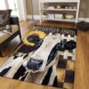 Cows And Sunflower Farms Rug Sport Decor Gift Floor Decor Living Room Carpet Rug Area Rug - 58d8c86a3c89